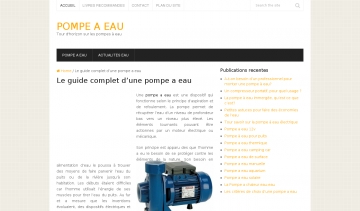 pompe a eau