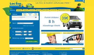 Loc Eco, agence de location d'utilitaires