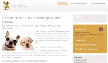 noms pour chien