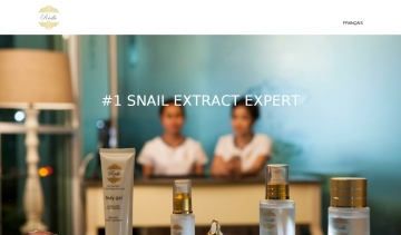 Reelle Skincare - les crèmes a base de bave d'escargot