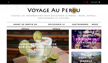 voyage au perou