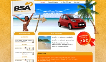 BSA, location de voiture en Guadeloupe