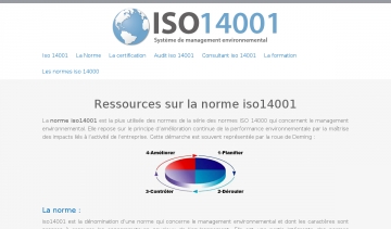 Certification Iso 14001