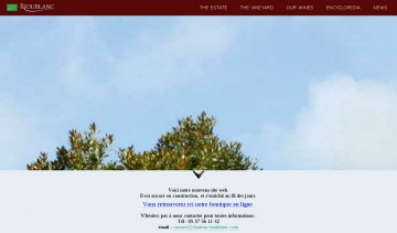 Chateau Rioublanc : vente de vins de Bordeaux bio et coffrets cadeaux