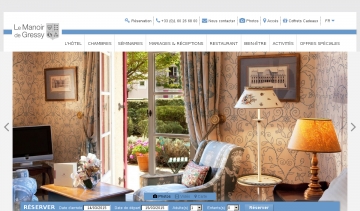 Hôtel 4 étoiles en Ile de France - Manoir de Gressy