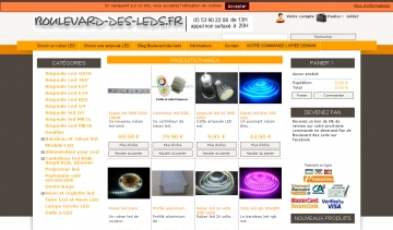 Boulevard des LEDs : achat de rubans LED