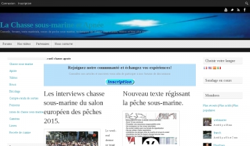 chasse sous marine, actualités, matériels et techniques