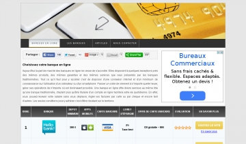 Site bancaire, webzine de la banque en ligne