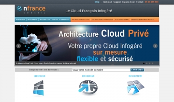Nfrance, le cloud Français infogéré