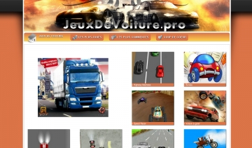 Jeuxdevoiture.pro,  le site internet des meilleurs jeux de voiture