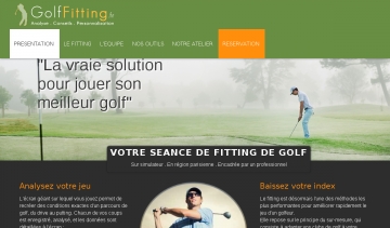 Golf Fitting, réservation de fitting sur Internet