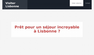 bonjour lisbonne