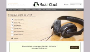 Music In Cloud - Musique libre de droit 