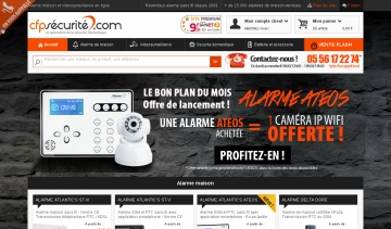 Alarme de maison - CFP Sécurité
