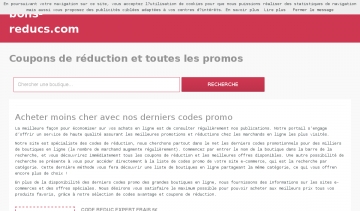 codes réduction