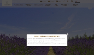Hostellerie Le Phébus & Spa: Hôtel 5 étoiles en Provence