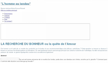 L'homme au landau
