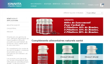 Kinavita: compléments alimentaires bons pour votre corps