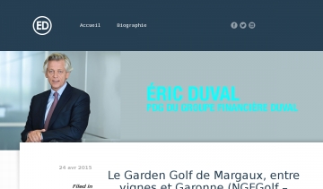 Blog d'Éric Duval