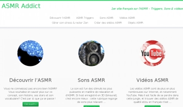 ASMR Addict - Triggers, Sons et vidéos ASMR
