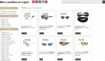 Boutiques lunettes