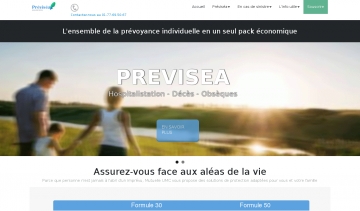 Site web de l'assurance Préviséa