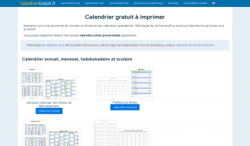 calendrier