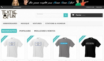 T-shirts, sweats, hoodies et textiles originaux