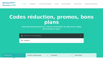 Codes promo et bons de réduction
