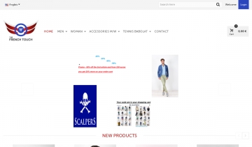 Site de vente en ligne The French Touch