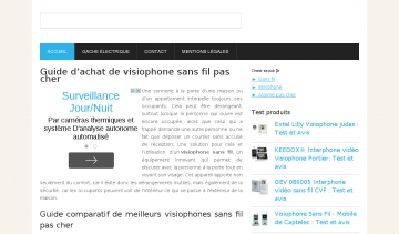 visiophone sans fil