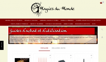 Magies du Monde, une boutique ésotérique différente