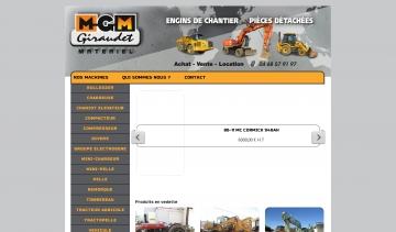 Achat, vente et location d'engins de chantiers