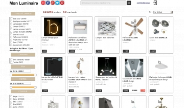 boutique luminaire
