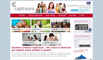 Capcours Soutien Scolaire à domicile