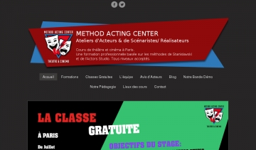 Cours de théâtre Actors Studio à Paris