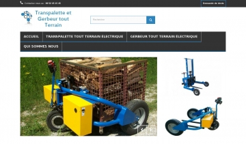 transpalette tout terrain