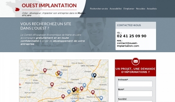 Implantation dans le 49
