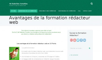 formation rédacteur web