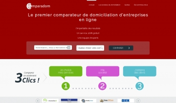 comparateur société domiciliation