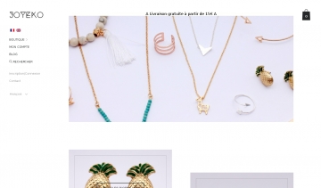 bijoux fantaisies géométriques minimalistes joyeko