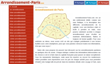 arrondissements de paris