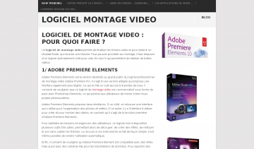 logiciel de montage video gratuit