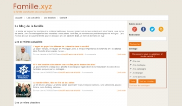 Blog sur la famille