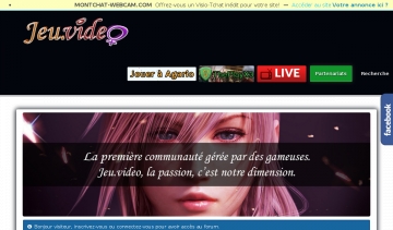 Jeu.Video, le forum géré par les gameuses!