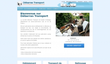 Bienvenue sur Débarras Transport