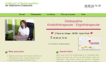 Ostéopathe à proximité de Vienne 38