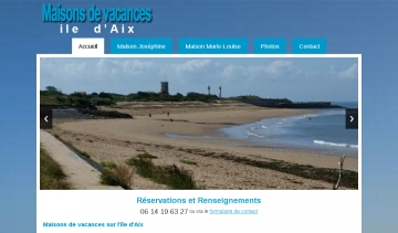 Location maisons de vacances - Ile d'Aix