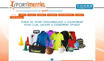 Sportimentiel Equipement, équipement sportif personnalisable