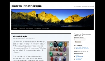 blog de lithotherapie